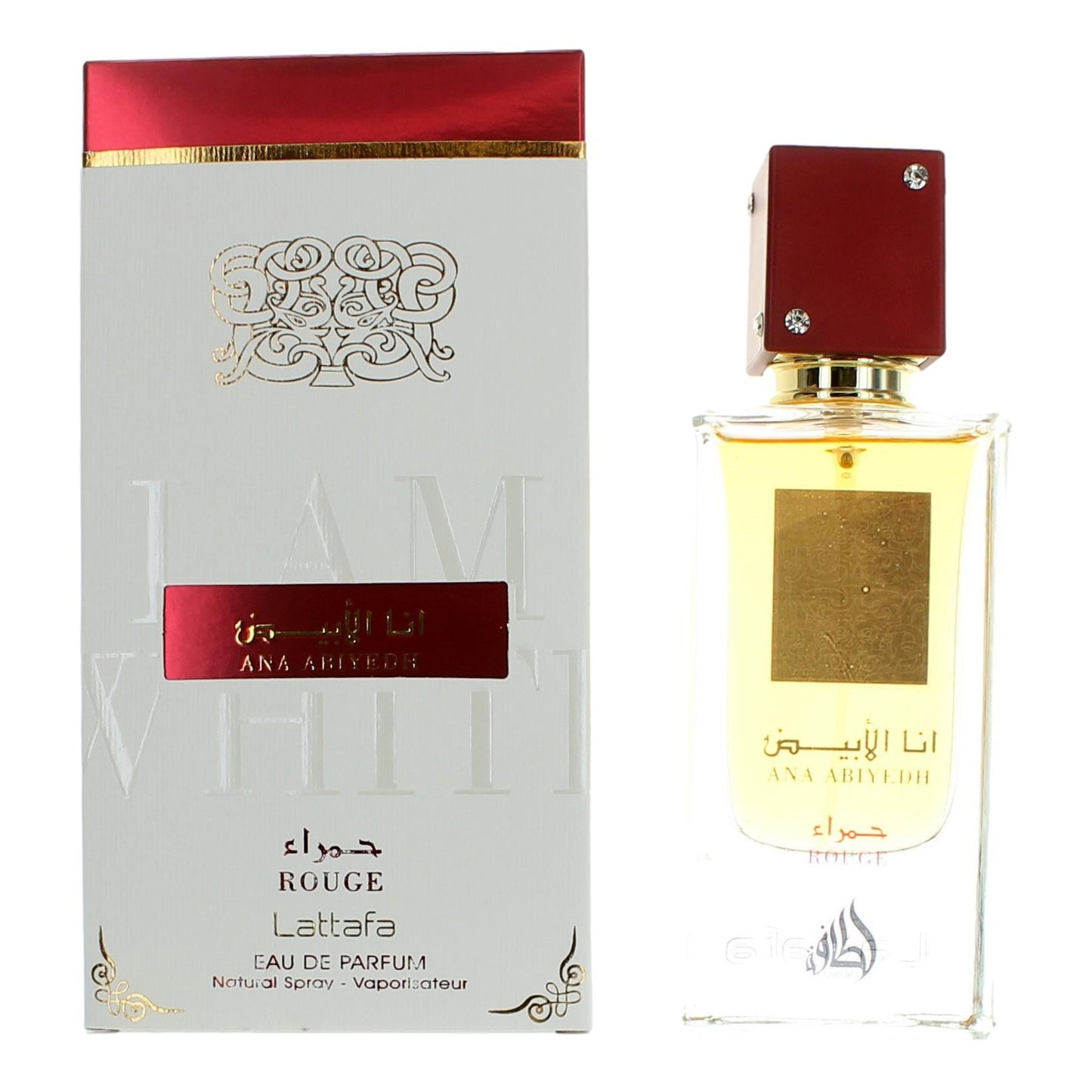 Ana Abiyedh Rouge Eau de Parfum by Lattafa – 60ml EDP