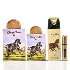 Art of Nature II Eau de Parfum Gift Set by Lattafa - 100ml +20ml + 200ml Deo 1ml