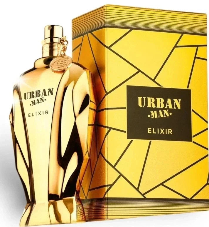 Urban Man Elixir Eau de Parfum by Fragrance World – 90ml EDP