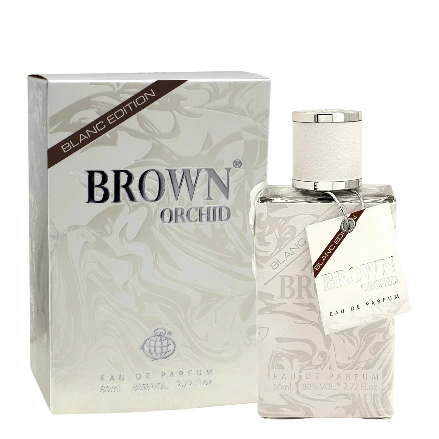 Brown Orchid Blanc Edition Eau de Parfum by Fragrance World – 80ml EDP