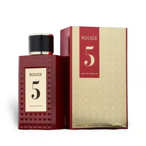 Rouge 5 Eau de Parfum by Fragrance World – 90ml
