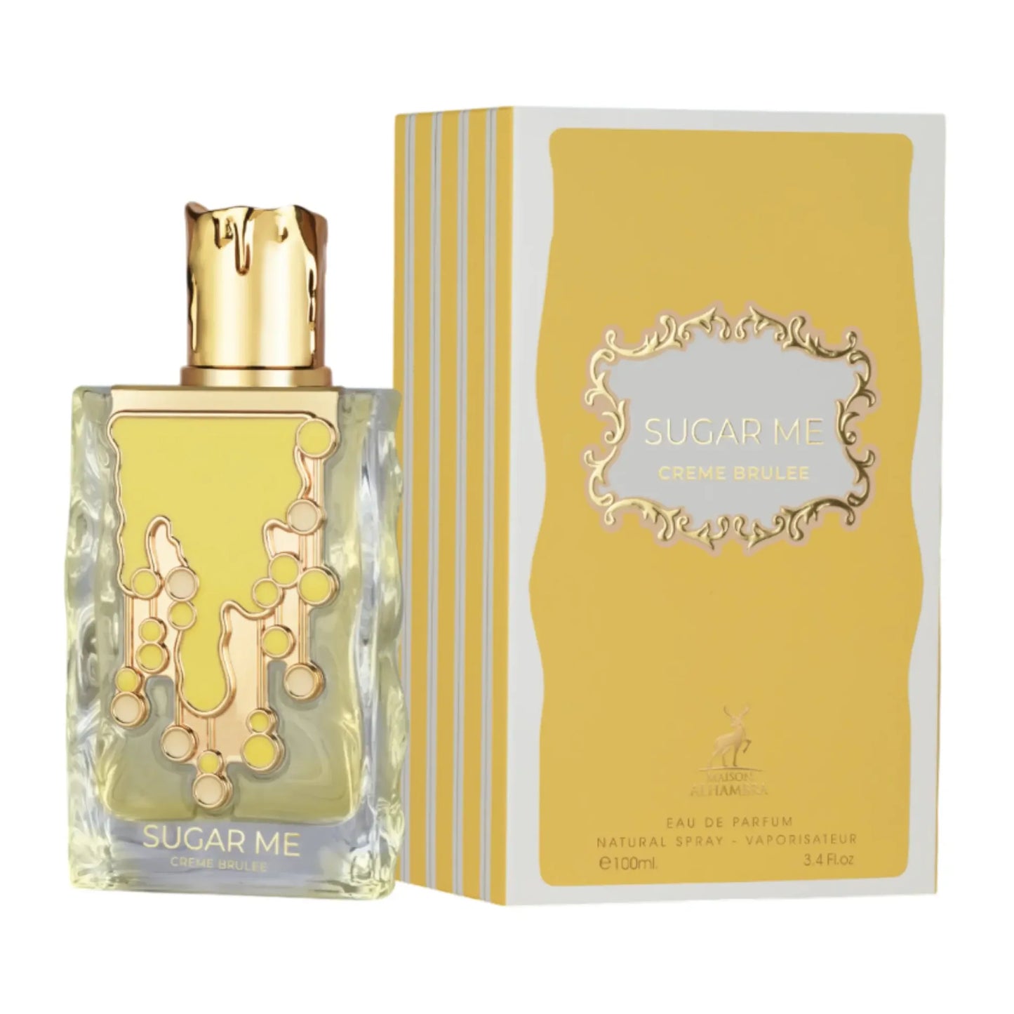 Sugar Me Crème Brûlée Eau de Parfum by Maison Alhambra – 100ml