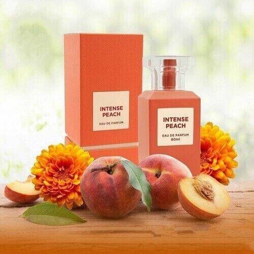 Intense Peach Eau de Parfum by Fragrance World – 80ml