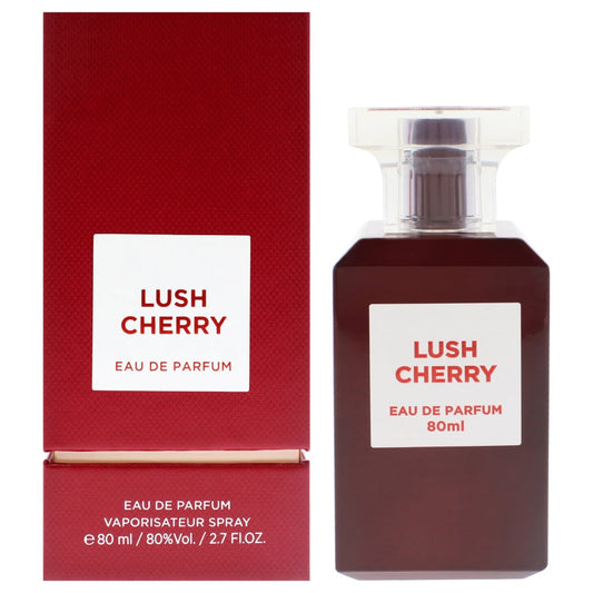 Lush Cherry Eau de Parfum by Fragrance World – 80ml EDP