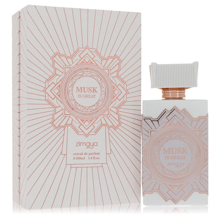 Musk Is Great Perfume Extrait De Parfum by Zimaya (Afnan) – 100ml