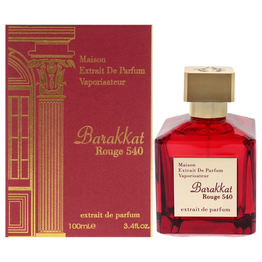 Maison Alhambra Barakkat Rouge 540 Extrait de Parfum by Fragrance World – 100ml EDP