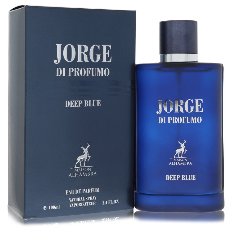 Jorge Di Profumo Deep Blue Eau de Parfum by Maison Alhambra – 100ml EDP