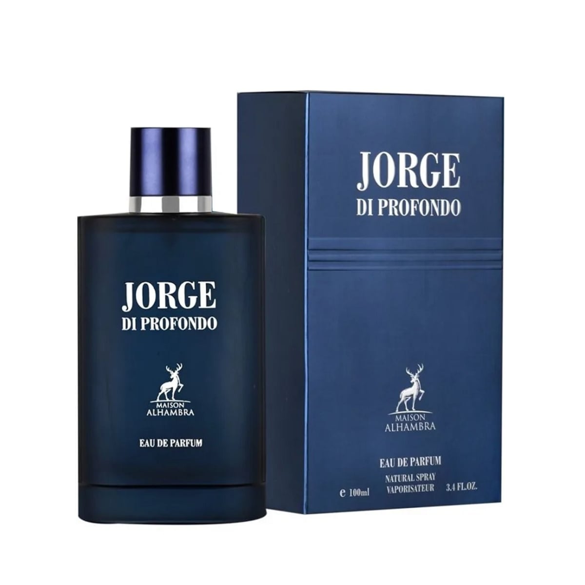 Jorge Di Profumo Deep Blue Eau de Parfum by Maison Alhambra – 100ml EDP