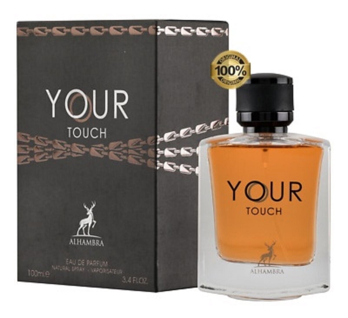 Your Touch For Men Eau De Parfum By Maison Alhambra – 100ml EDP