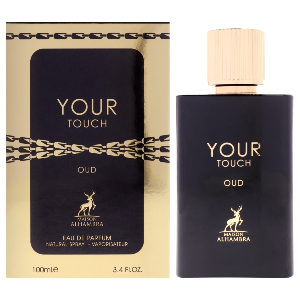 Your Touch Oud Eau de Parfum by Maison Alhambra – 100ml EDP