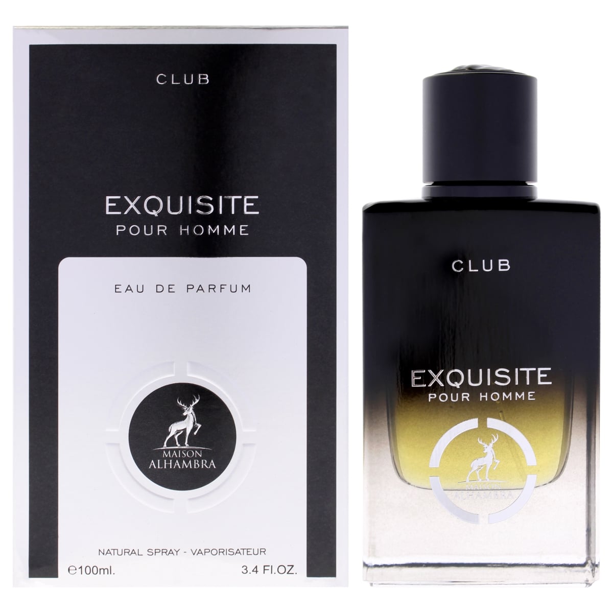 Club Exquisite Pour Homme Eau de Parfum by Maison Alhambra – 100ml EDP