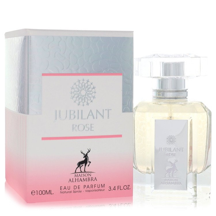 Jubilant Rose Eau de Parfum by Maison Alhambra – 100ml EDP