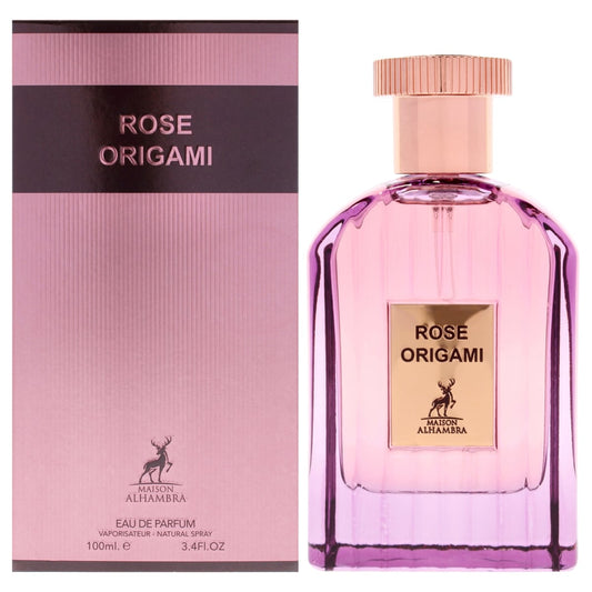Rose Origami Eau de Parfum by Maison Alhambra - 100ml EDP