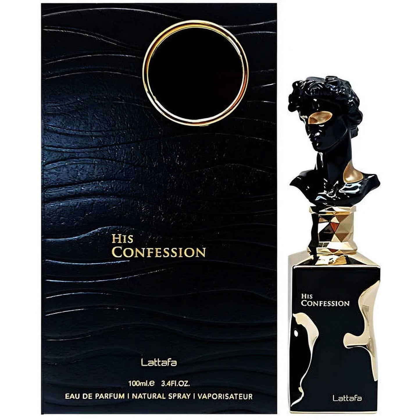 His Confession Eau de Parfum by Lattafa – 100ml EDP