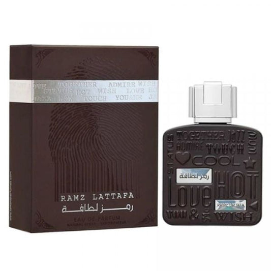 Ramz Silver Eau de Parfum by Lattafa – 100ml EDP