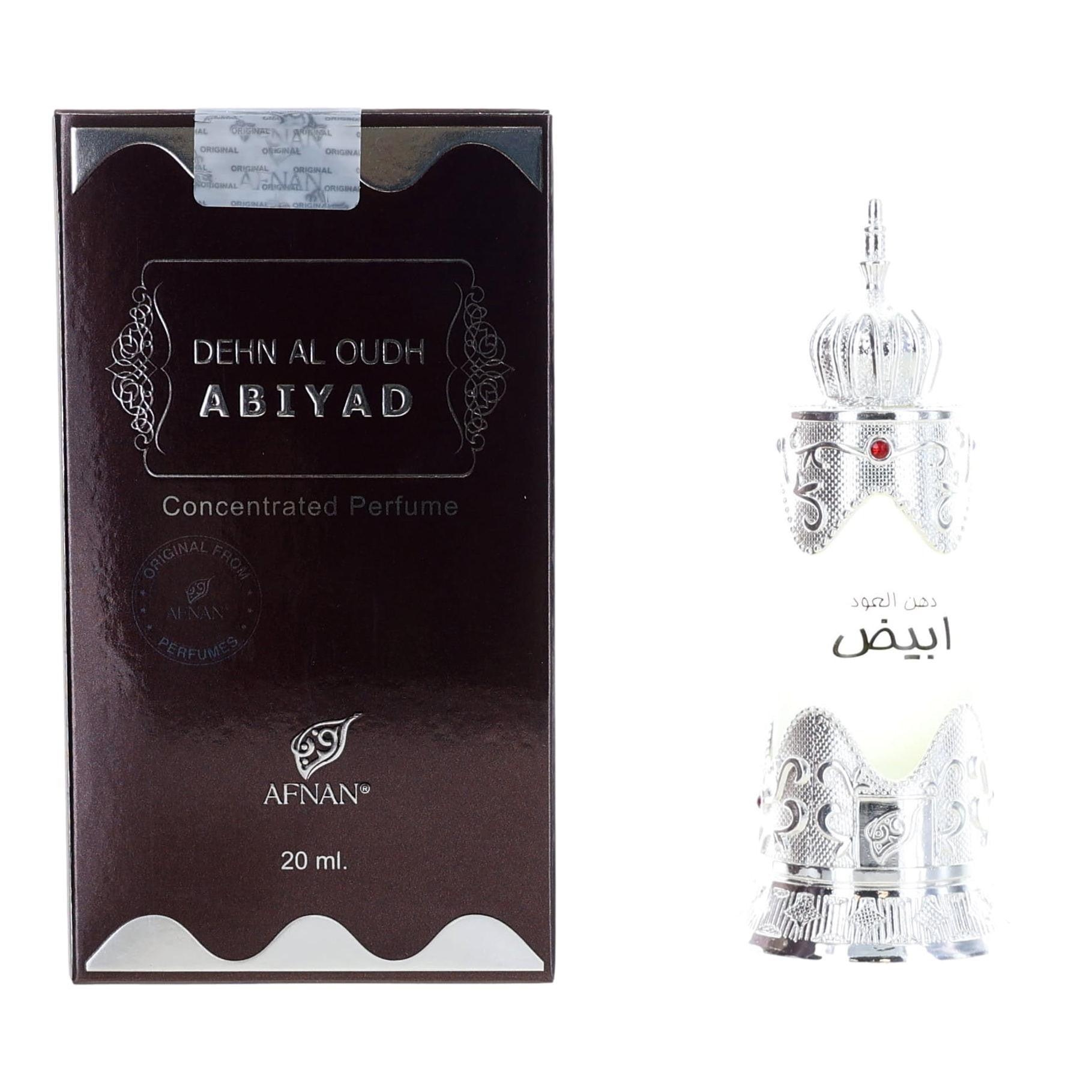 Dehn Al Oudh Abiyad Perfume Oil by Afnan – 20ml