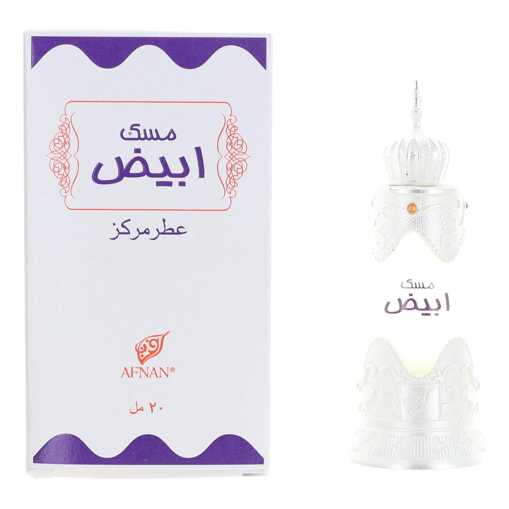 Musk Abiyad Perfume Oil by Afnan – 20ml