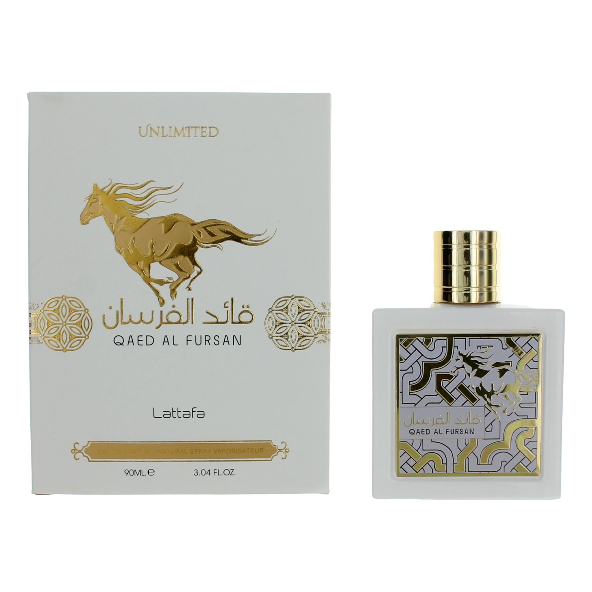 Qaed AL Fursan Unlimited Eau de Parfum By Lattafa - 90ml EDP