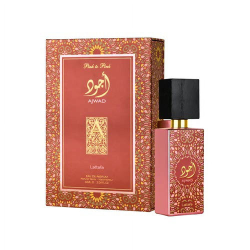 Ajwad Pink To Pink Eau de Parfum By Lattafa – 60ml EDP