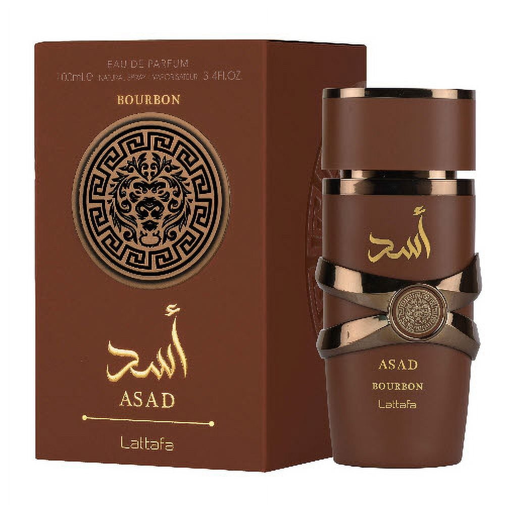 Asad Bourbon Eau de Parfum by Lattafa – 100ml EDP