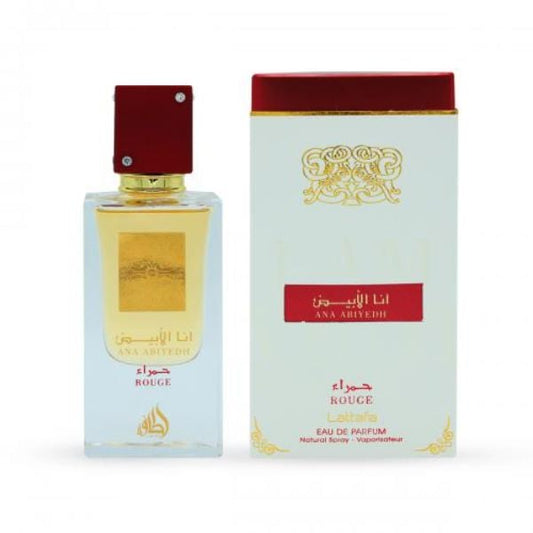 Ana Abiyedh Rouge Eau de Parfum by Lattafa – 60ml EDP