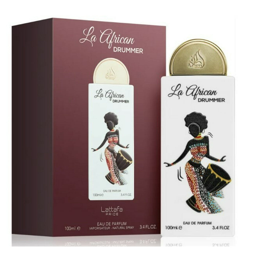 La African Drummer Eau de Parfum by Lattafa – 100ml EDP