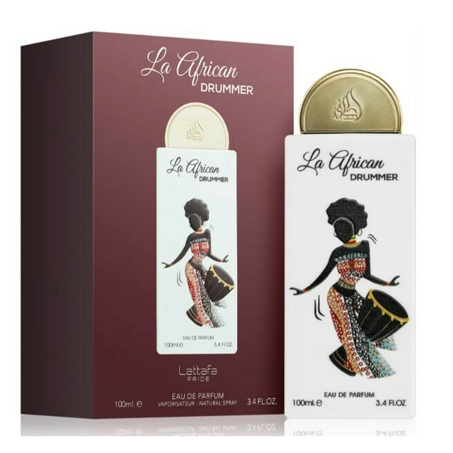 La African Drummer Eau de Parfum by Lattafa – 100ml EDP