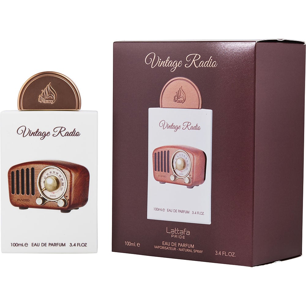 Vintage Radio Eau de Parfum By Lattafa – 100ml EDP