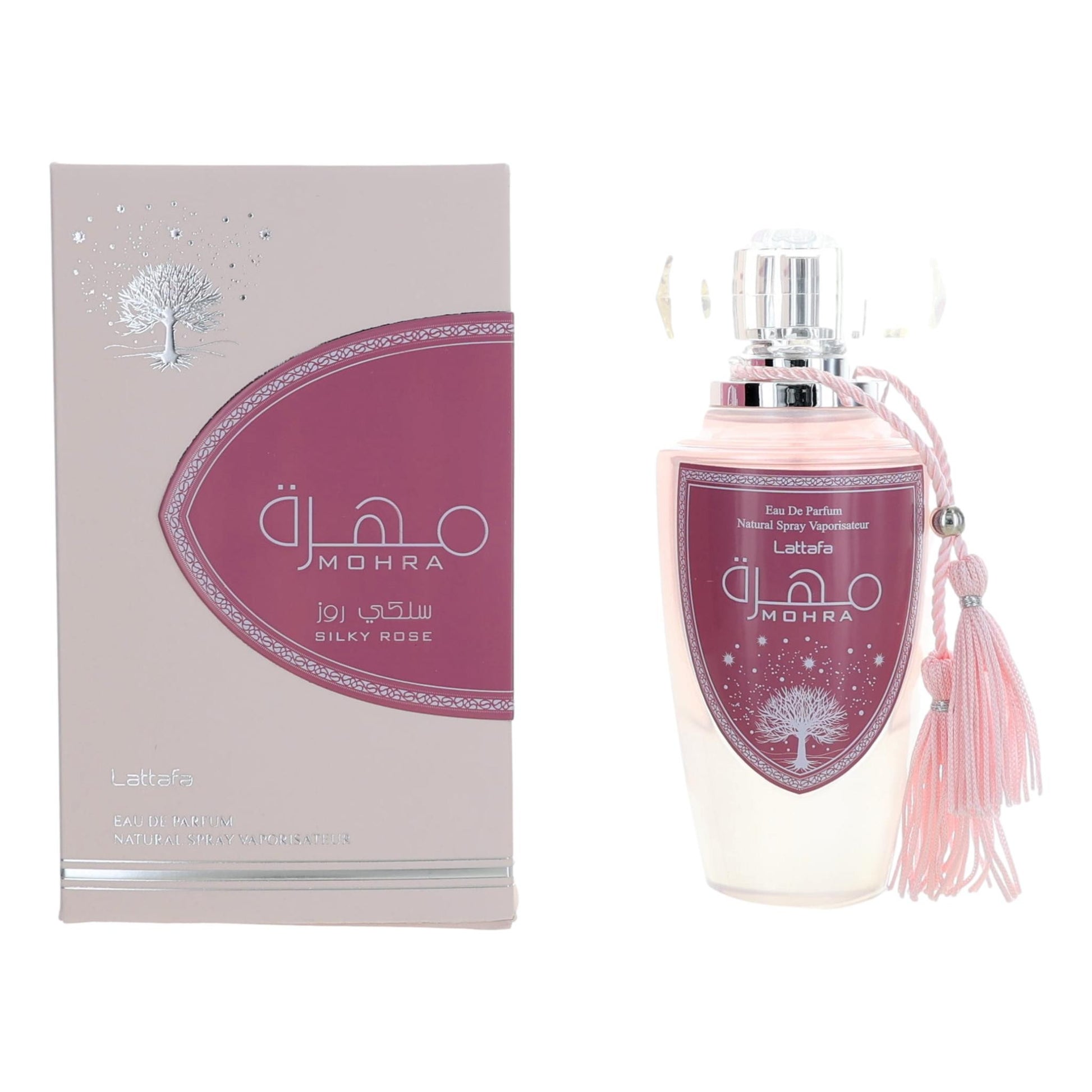 Mohra Silky Rose Eau de Parfum by Lattafa – 100ml EDP