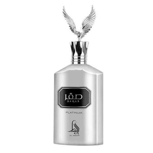 Saqar Platinum Eau de Parfum by Al Absar – 100ml EDP