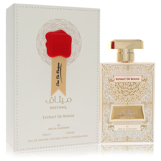 Meethaq Extrait De Rouge () Eau de Parfum by Ard Al Zaafaran – 100ml EDP
