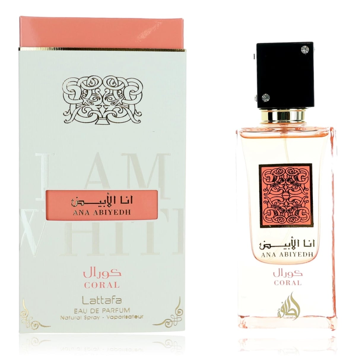 Ana Abiyedh Coral Eau de Parfum by Lattafa – 60ml EDP