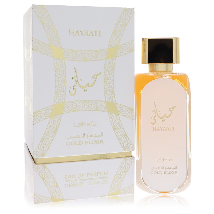 Hayaati Gold Elixir Eau de Parfum By Lattafa – 100ml EDP
