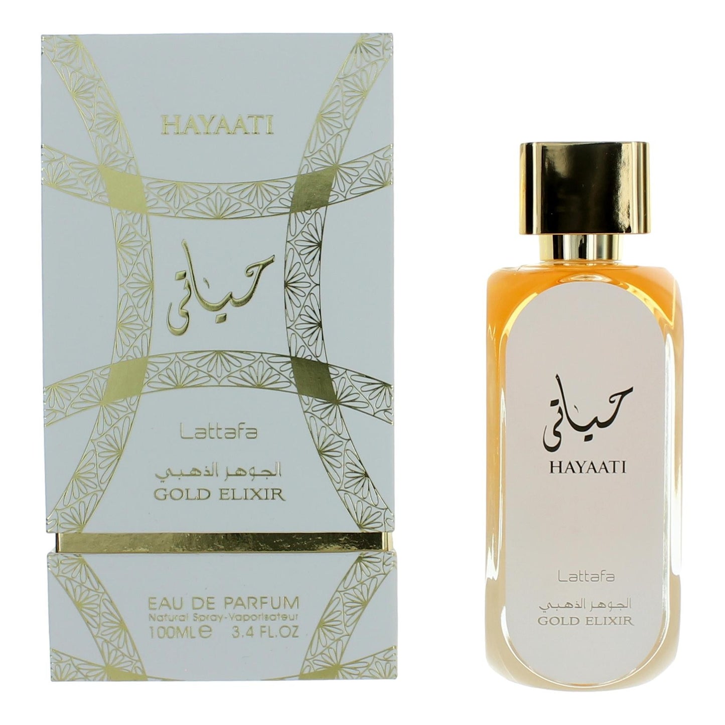 Hayaati Gold Elixir Eau de Parfum By Lattafa – 100ml EDP