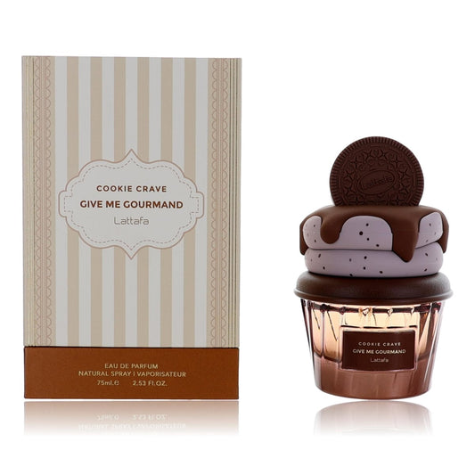 Cookie Crave Give Me Gourmand Eau de Parfum by Lattafa – 75ml EDP