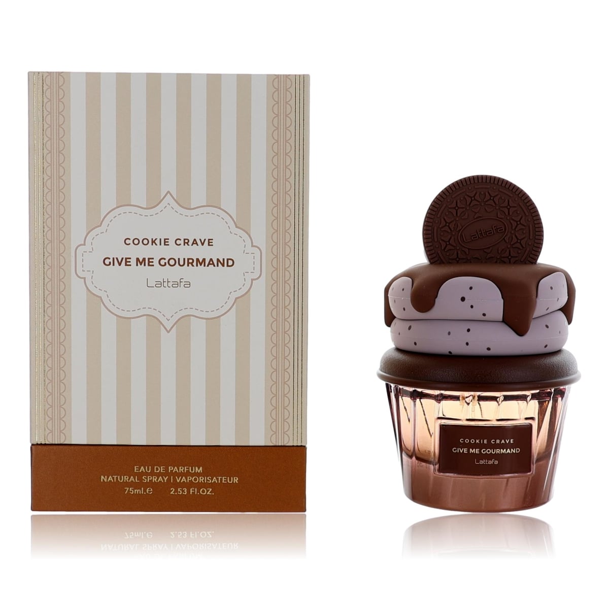 Cookie Crave Give Me Gourmand Eau de Parfum by Lattafa – 75ml EDP