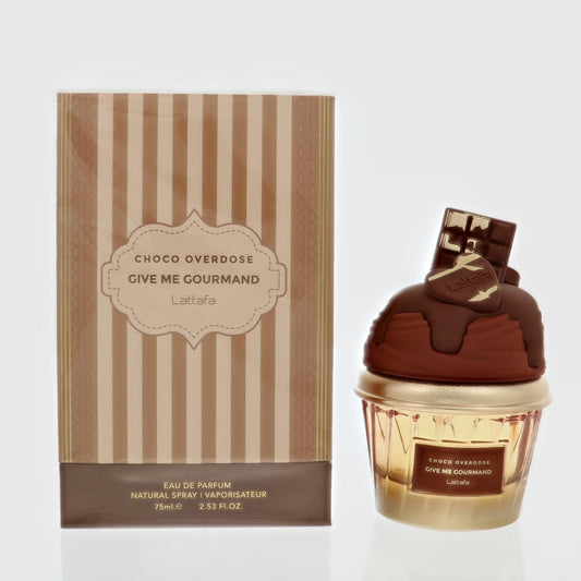 Give Me Gourmand Choco Overdose Eau de Parfum by Lattafa – 75ml EDP