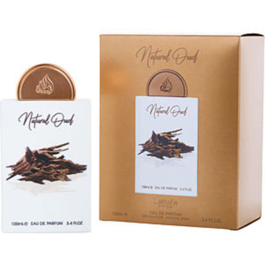 Natural Oud for Eau de Parfum by Lattafa – 100ml EDP