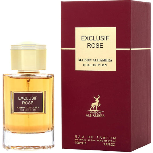Exclusif Rose Eau de Parfum by Maison Alhambra – 100ml EDP