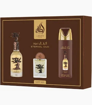 Eternal Oud Gift Set by Lattafa 1ml EDP
