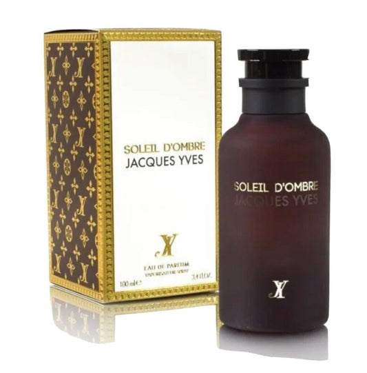 Jacques Yves Soleil d'Ombre Eau de Parfum by Fragrance World – 100ml EDP