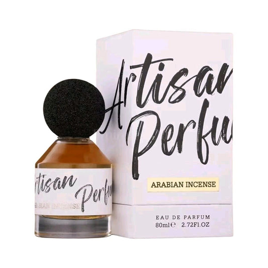 Artisan Arabian Incense Eau de Parfum by Fragrance World – 80ml EDP