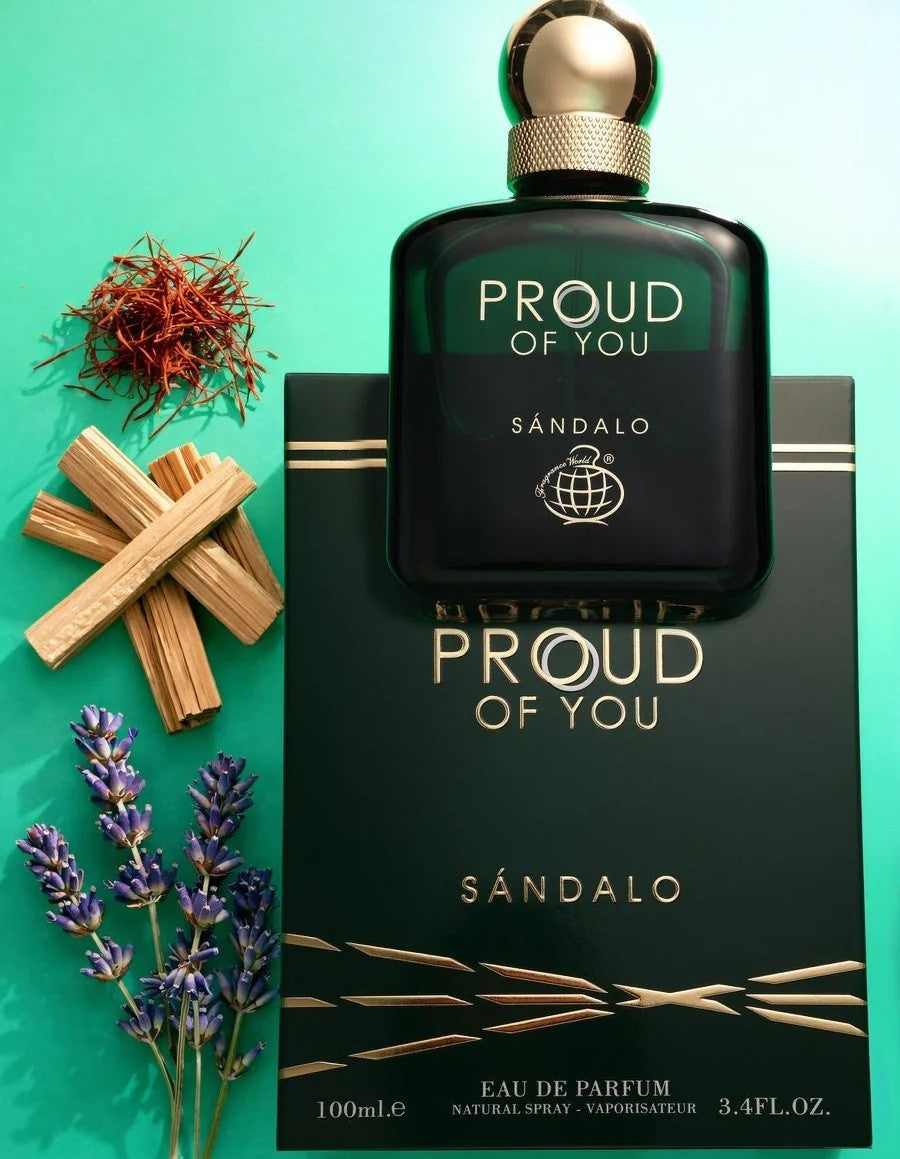 Proud of You Sandalo Eau de Parfum by Fragrance World – 100ml EDP