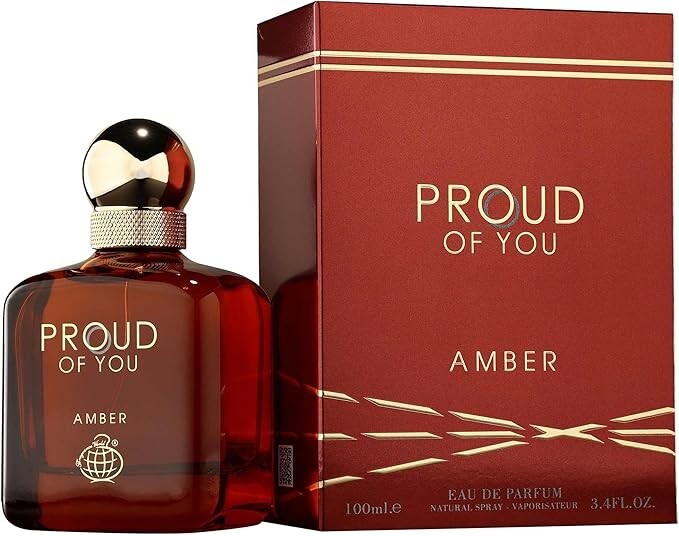 Proud of You Amber Eau de Parfum by Fragrance World – 100ml EDP