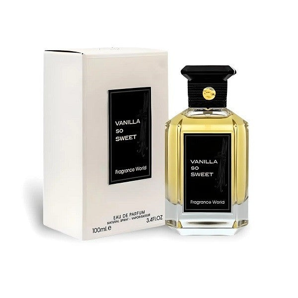Vanilla So Sweet Eau de Parfum by Fragrance World – 100ml EDP