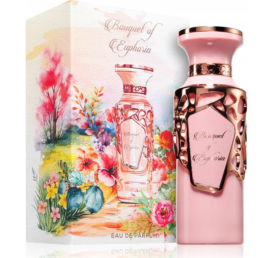 Bouquet of Euphoria Eau de Parfum by Fragrance World – 100ml EDP