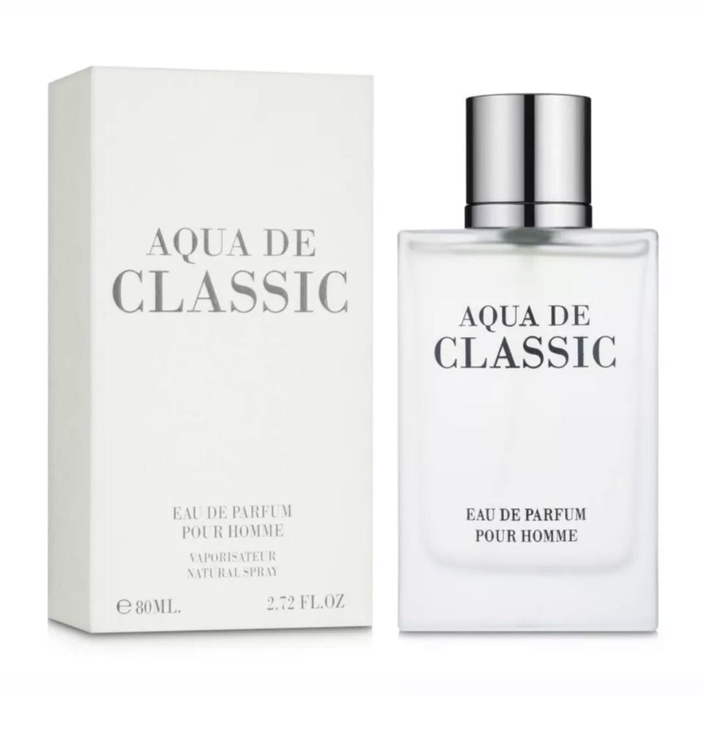 Aqua de Classic Eau de Parfum by Fragrance World – 80ml EDP