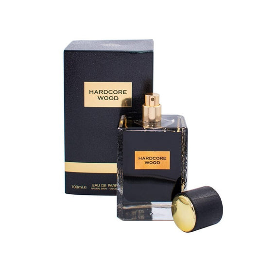 Hardcore Wood Eau de Parfum by Fragrance World – 100ml EDP