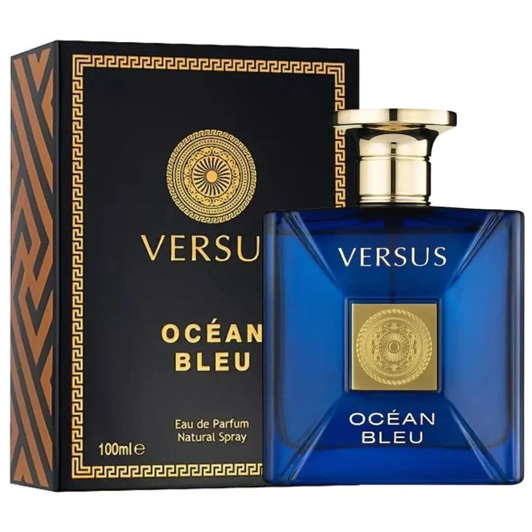 Versus Ocean Blue Eau de Parfum by Fragrance World – 100ml EDP