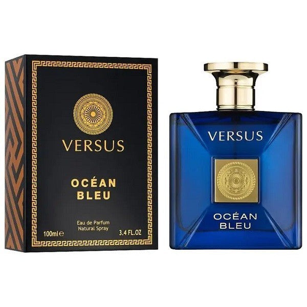 Versus Ocean Blue Eau de Parfum by Fragrance World – 100ml EDP